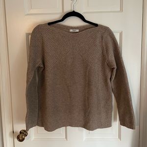 Madewell Wool Crew Neck Sweater, M/Oatmeal